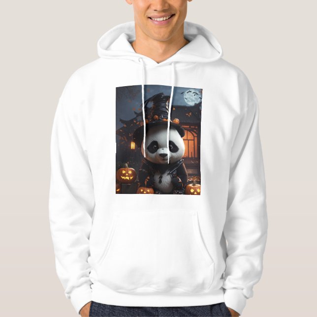 Halloween Panda Hoodie (Vorderseite)