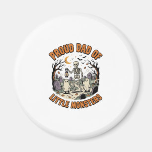 Halloween Papa Kleine Monster Nacht Magnet