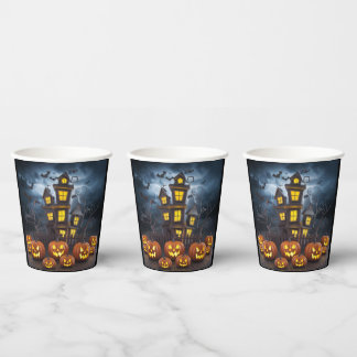 Halloween Paper Cup Pappbecher