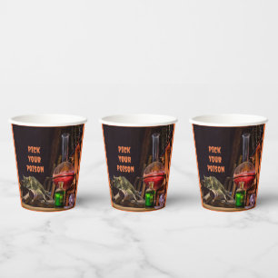 Halloween Paper Cups, pick Dein Gift Pappbecher