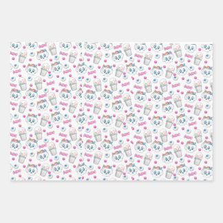 Halloween paper geschenkpapier set