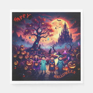Halloween Paper Napkin Serviette