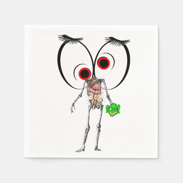 Halloween Paper Napkins Serviette (Vorderseite)