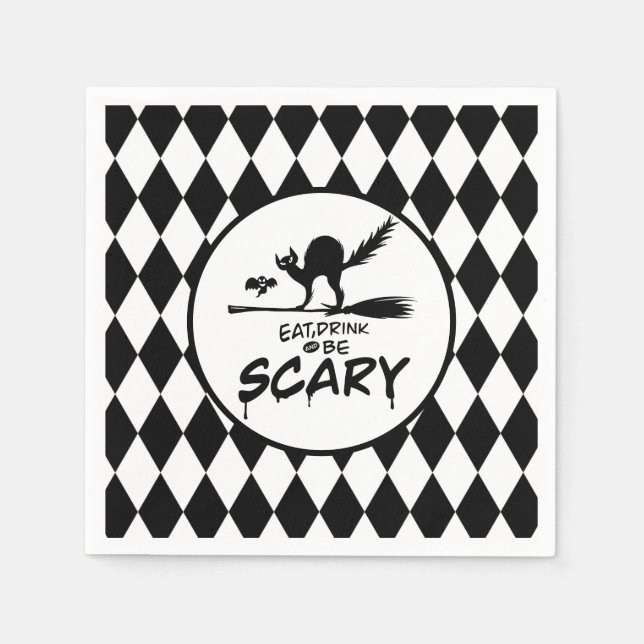 Halloween Paper Napkins Serviette (Vorderseite)