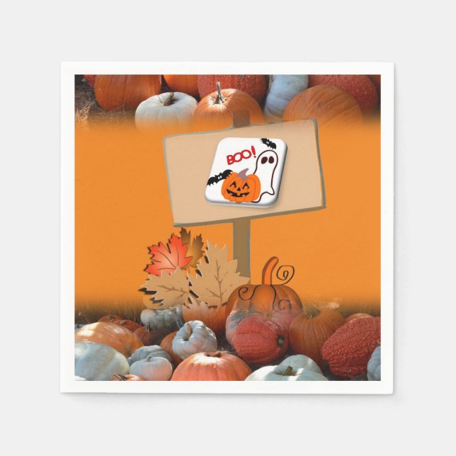 Halloween Paper Napkins Serviette (Vorderseite)