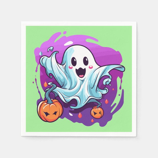 Halloween Paper Napkins Serviette (Vorderseite)