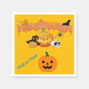 Halloween Paper Napkins Serviette