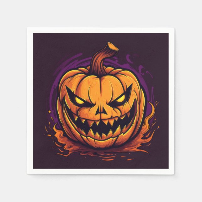 Halloween Paper Napkins Serviette (Vorderseite)