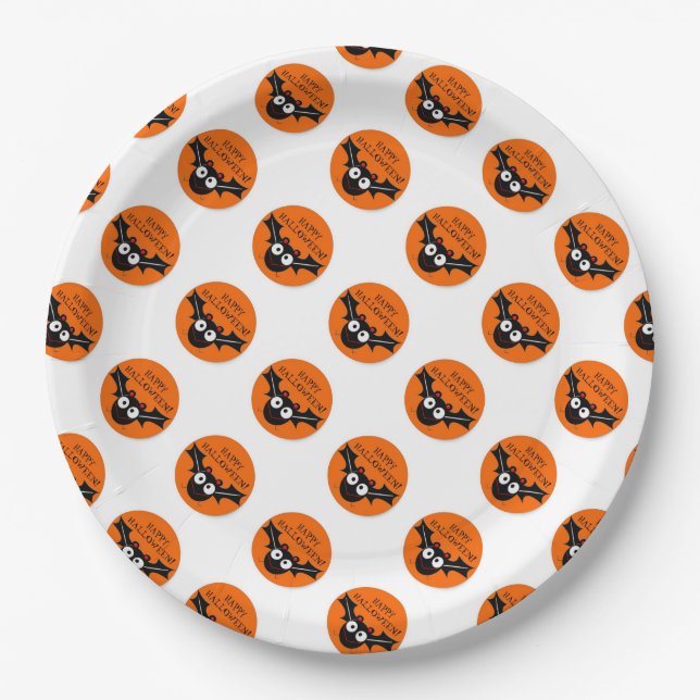 Halloween Paper Teller 9"/Bat (Vorderseite)