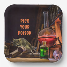 Halloween Paper-Teller, gib dein Gift aus