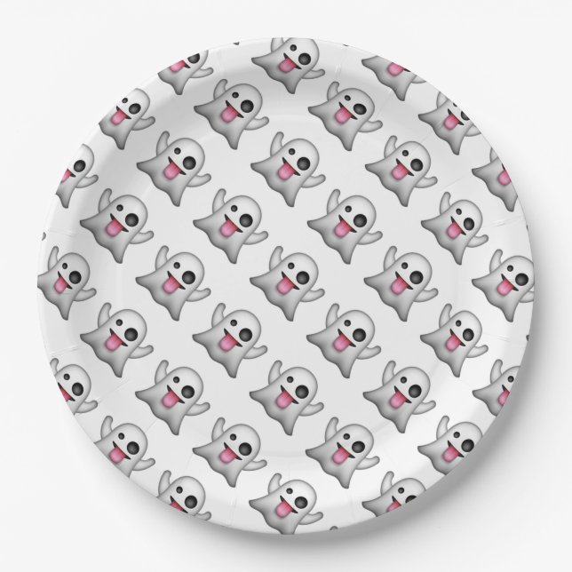 Halloween Paper Tellers/Geist Pappteller (Vorderseite)