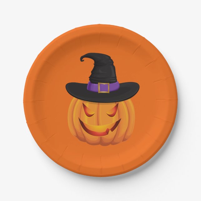 Halloween Paper Tellers-Pumpkin Paper Teller (Vorderseite)