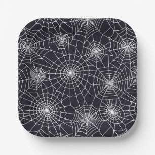 Halloween Paper Tellers-Spider Webs Pappteller