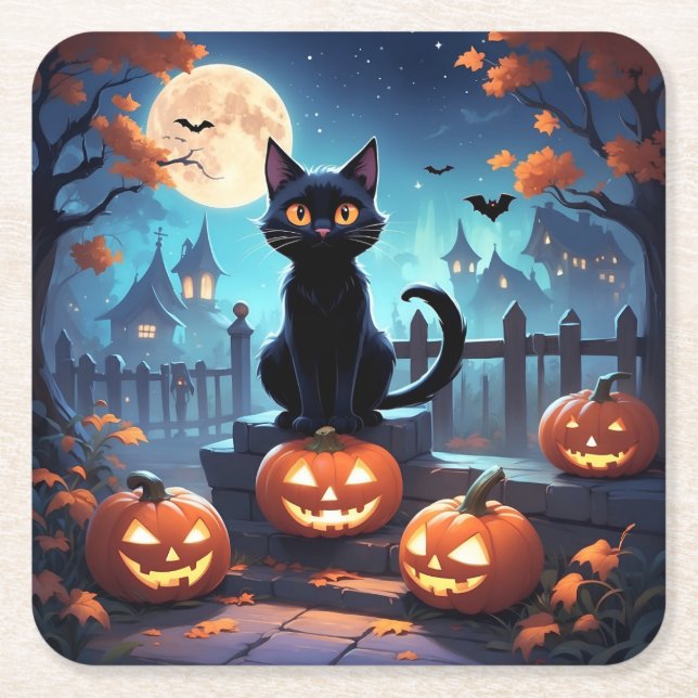 halloween Paper Untersetzer (Vorderseite)