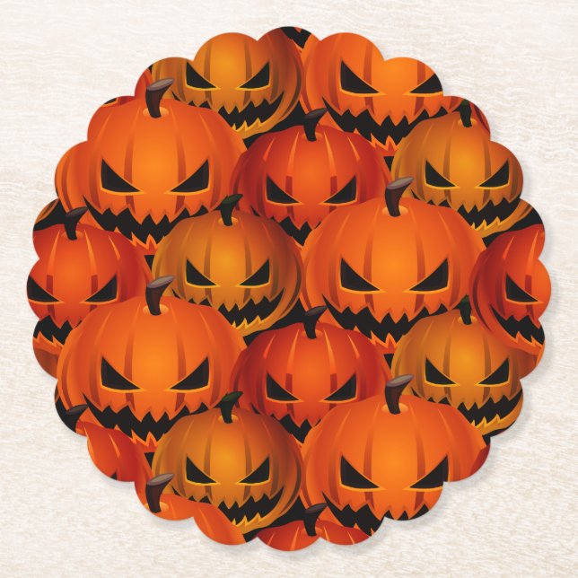 Halloween Paper Untersetzer (Vorderseite)
