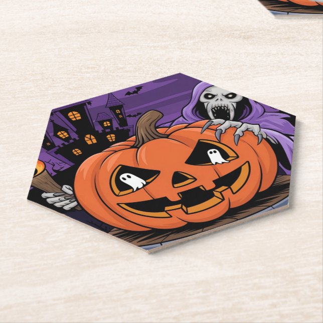 Halloween Paper Untersetzer (angewinkelt)