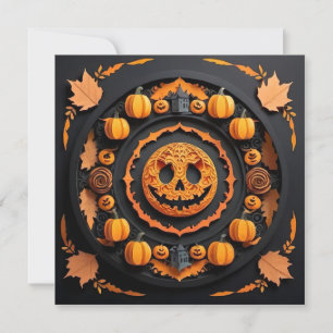 Halloween Papercuat Mandala