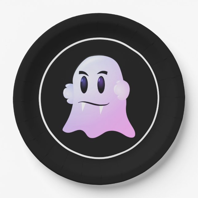 Halloween-Papierplatte Pappteller (Vorderseite)