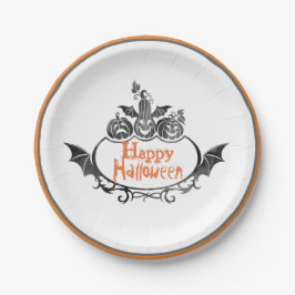 Halloween-Papierplatte Pappteller