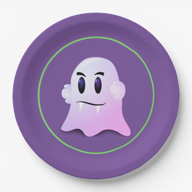 Halloween-Papierplatte Pappteller (Vorderseite)