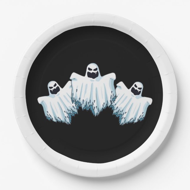 Halloween-Papierplatte Pappteller (Vorderseite)