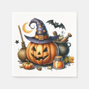 Halloween-Papierservietten Serviette