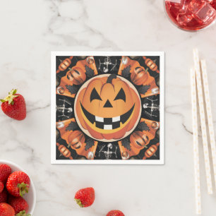 Halloween-Papierservietten Serviette