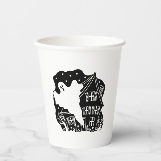 Halloween Pappbecher (Vorderseite)