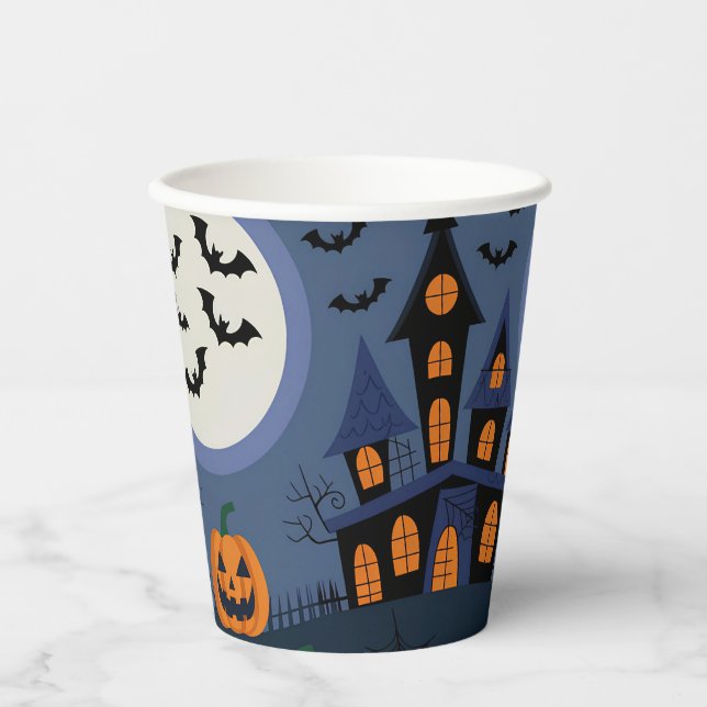 Halloween Pappbecher (Vorderseite)
