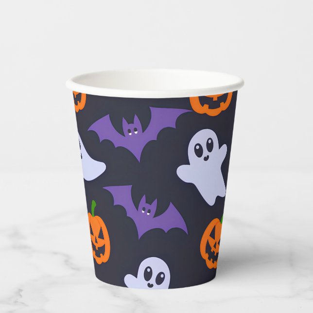 Halloween Pappbecher (Vorderseite)