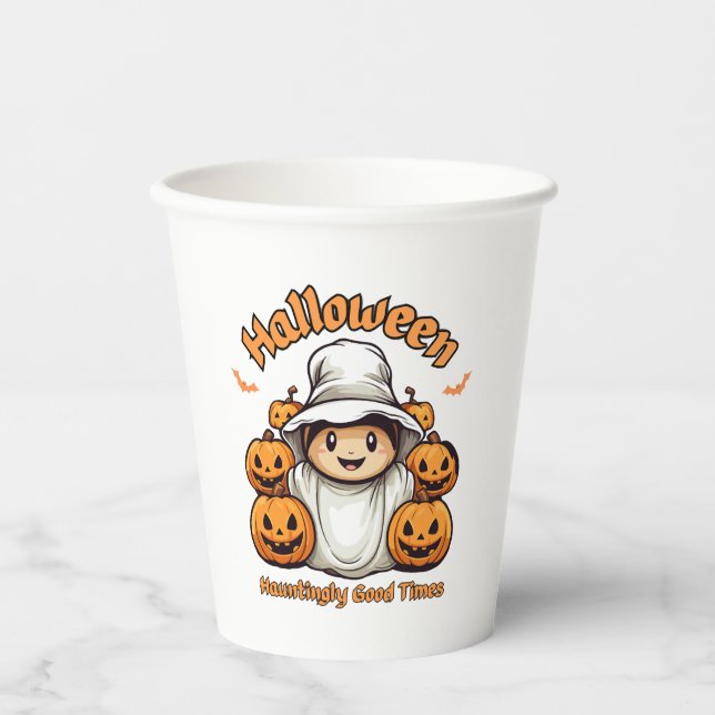 Halloween Pappbecher (Vorderseite)