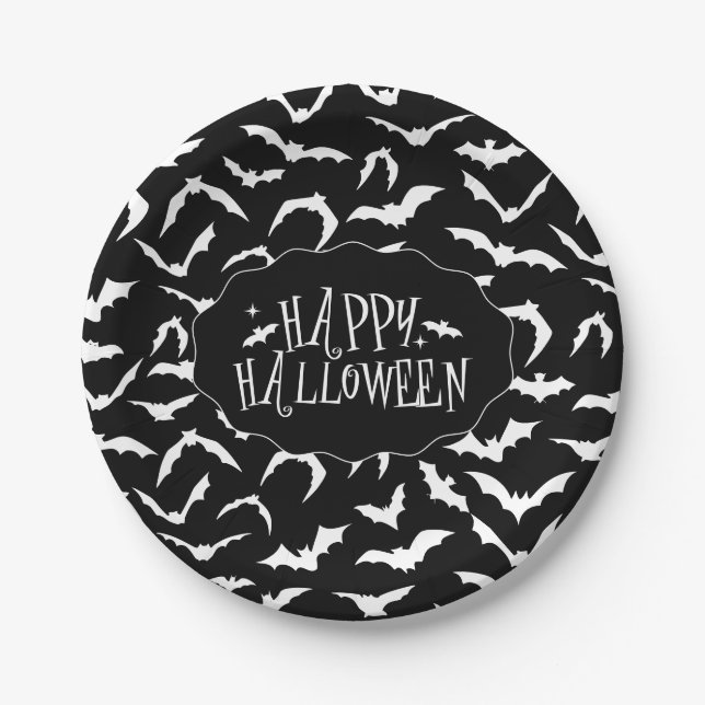 Halloween  pappteller (Vorderseite)