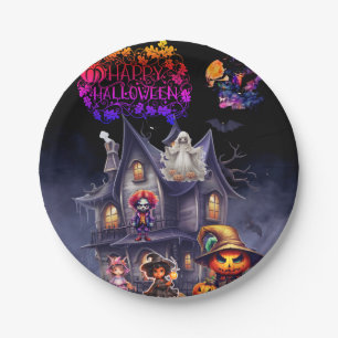 Halloween Pappteller