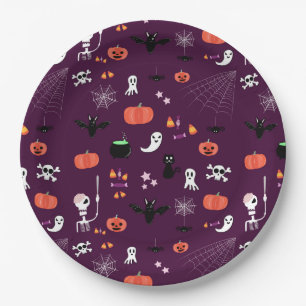 Halloween Pappteller
