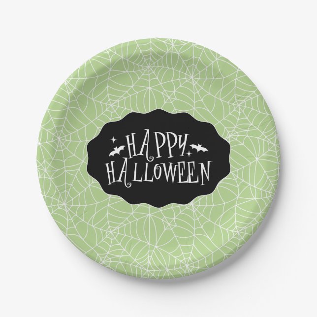 Halloween  pappteller (Vorderseite)