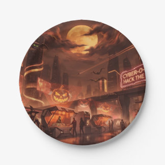 Halloween Pappteller