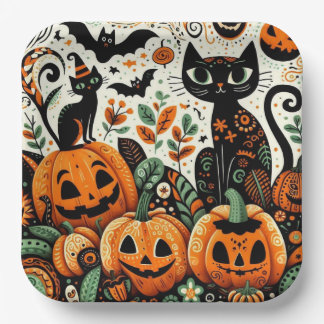Halloween  pappteller