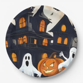 Halloween Pappteller