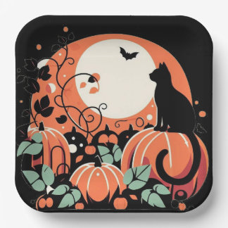 Halloween  pappteller