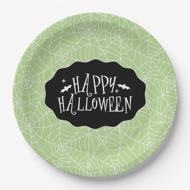 Halloween  pappteller (Vorderseite)