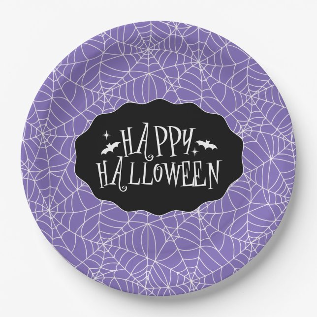 Halloween  pappteller (Vorderseite)