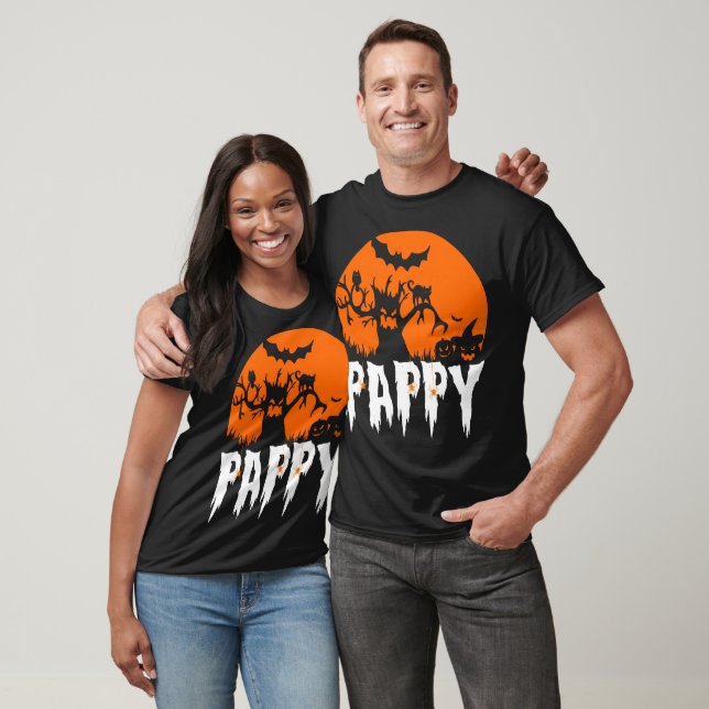 Halloween Pappy Beängstigend 31. Oktober Geschenk T-Shirt (Unisex)