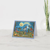 HALLOWEEN PARADE Hexe Giraffe Zebra Skelly BLANK