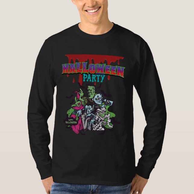 Halloween Party  12 T-Shirt (Vorderseite)