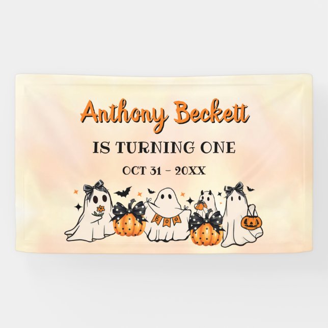 Halloween Party Banner (Horizontal)