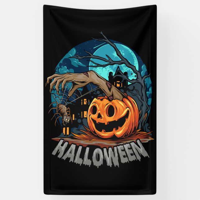 Halloween-Party-Banner Banner (Vertikal)