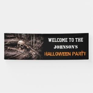  Halloween-Party-Banner für beängstigende Knochen Banner