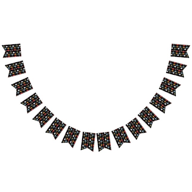 Halloween-Party-Banner Wimpelkette (Alle)