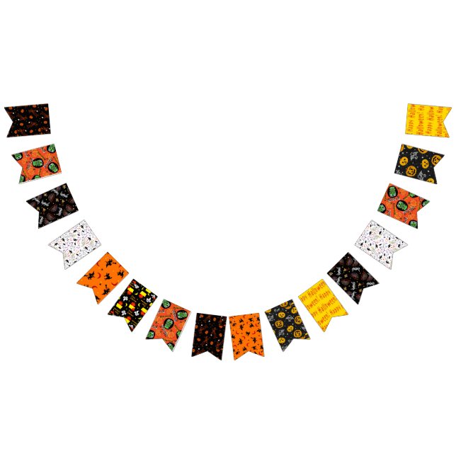 Halloween-Party-Banner Wimpelkette (Alle)