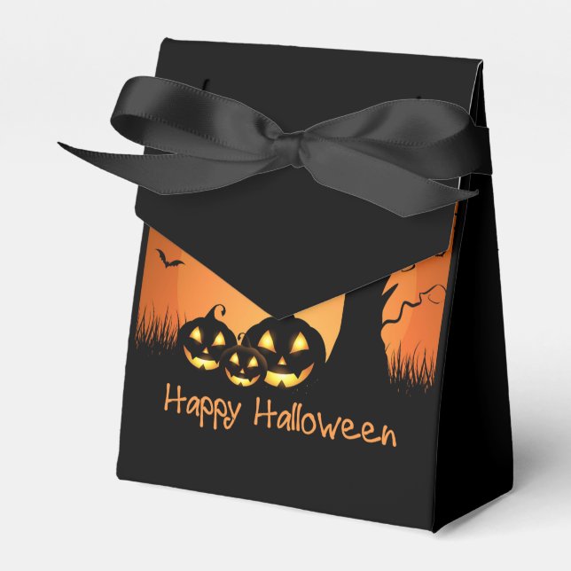 Halloween-Party Bevorzugung Box Geschenkschachtel (Vorderseite)
